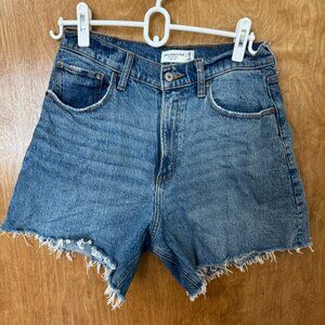 A&F Curve Love High Rise Dad Shorts
